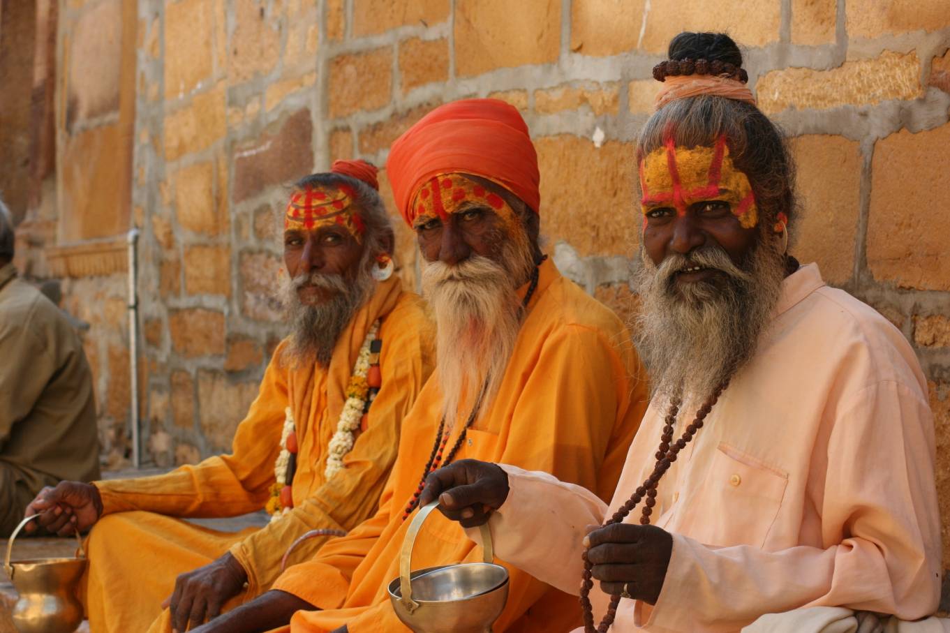 Sadhus(Priests) in Rajasthan
